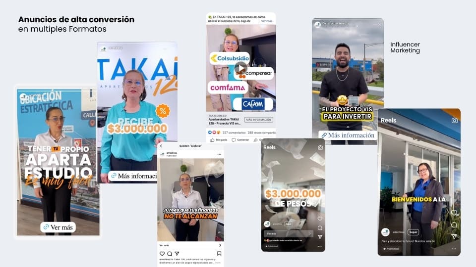 Estrategias de remarketing en multiples Formatos
