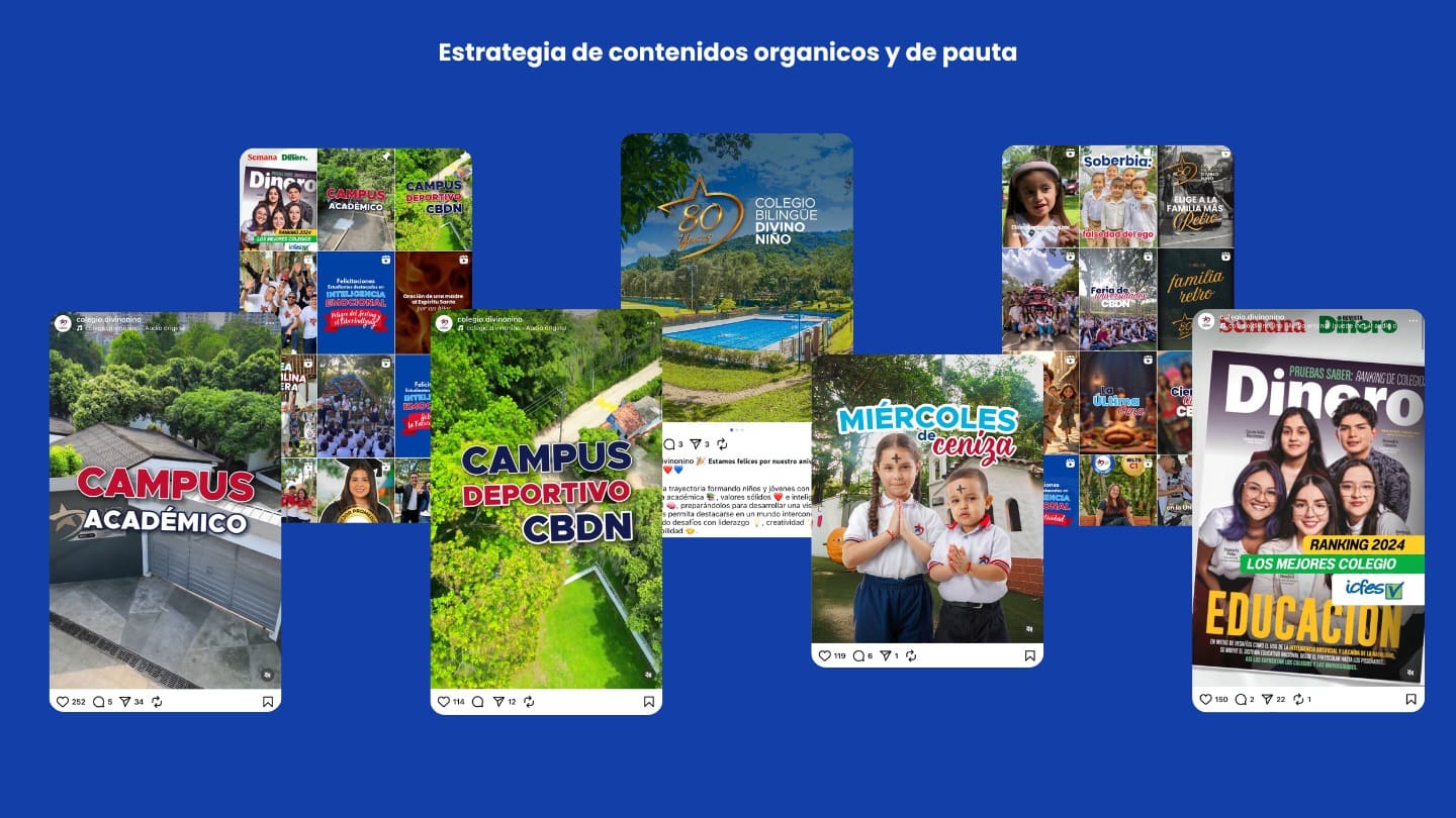Caso de éxito de marketing digital educativo - CBDN Colegio Bilingüe Divino Niño - MAD Agencia Digital (1)