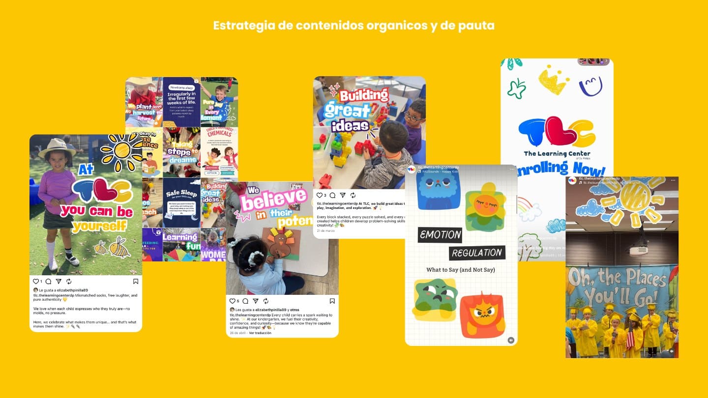 Caso de éxito de marketing digital para Kindergarten - TLC The Learning Center - MAD Agencia Digital (1)