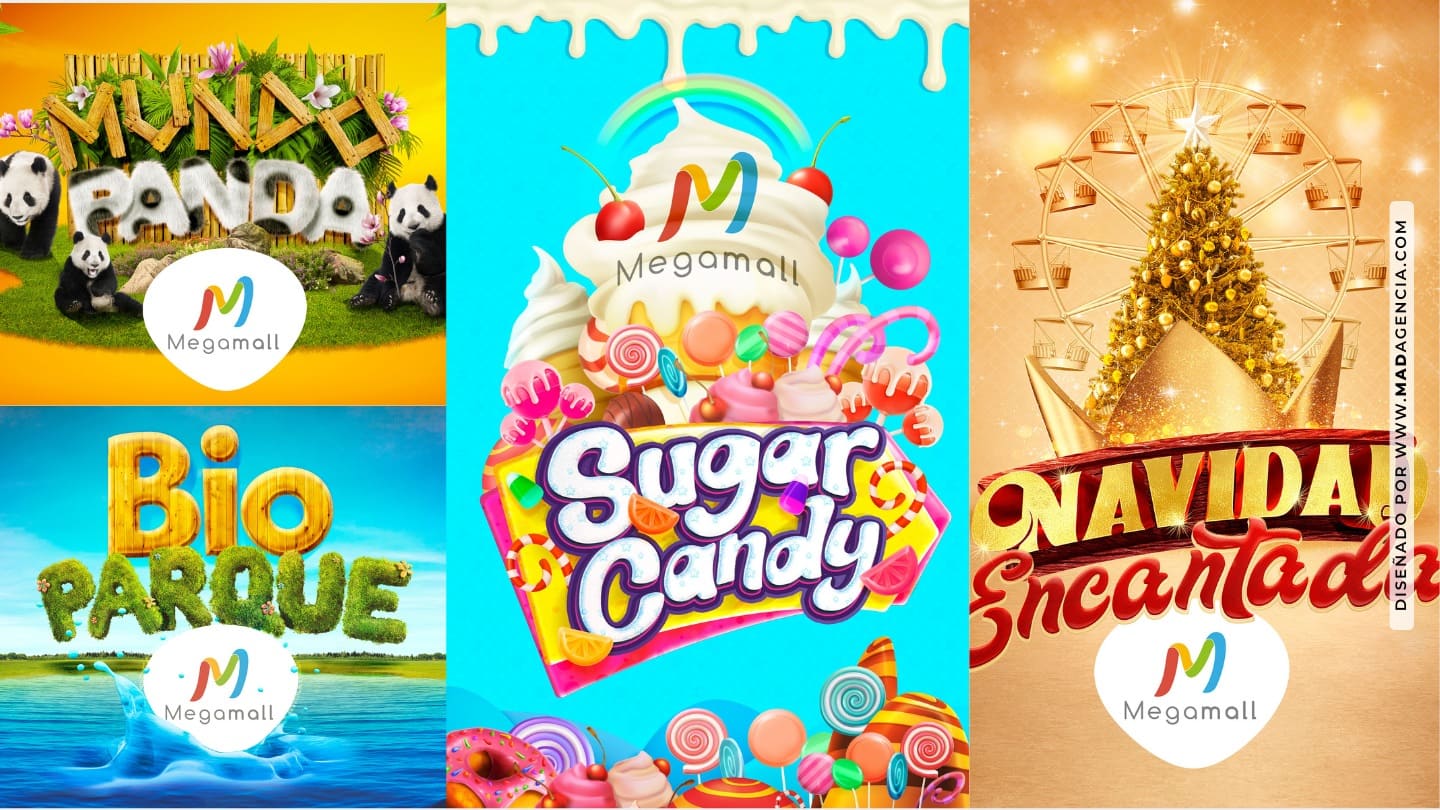 Diseño de Campañas publicitarias para Centro Comercial Megamall por MAD Agencia (9)