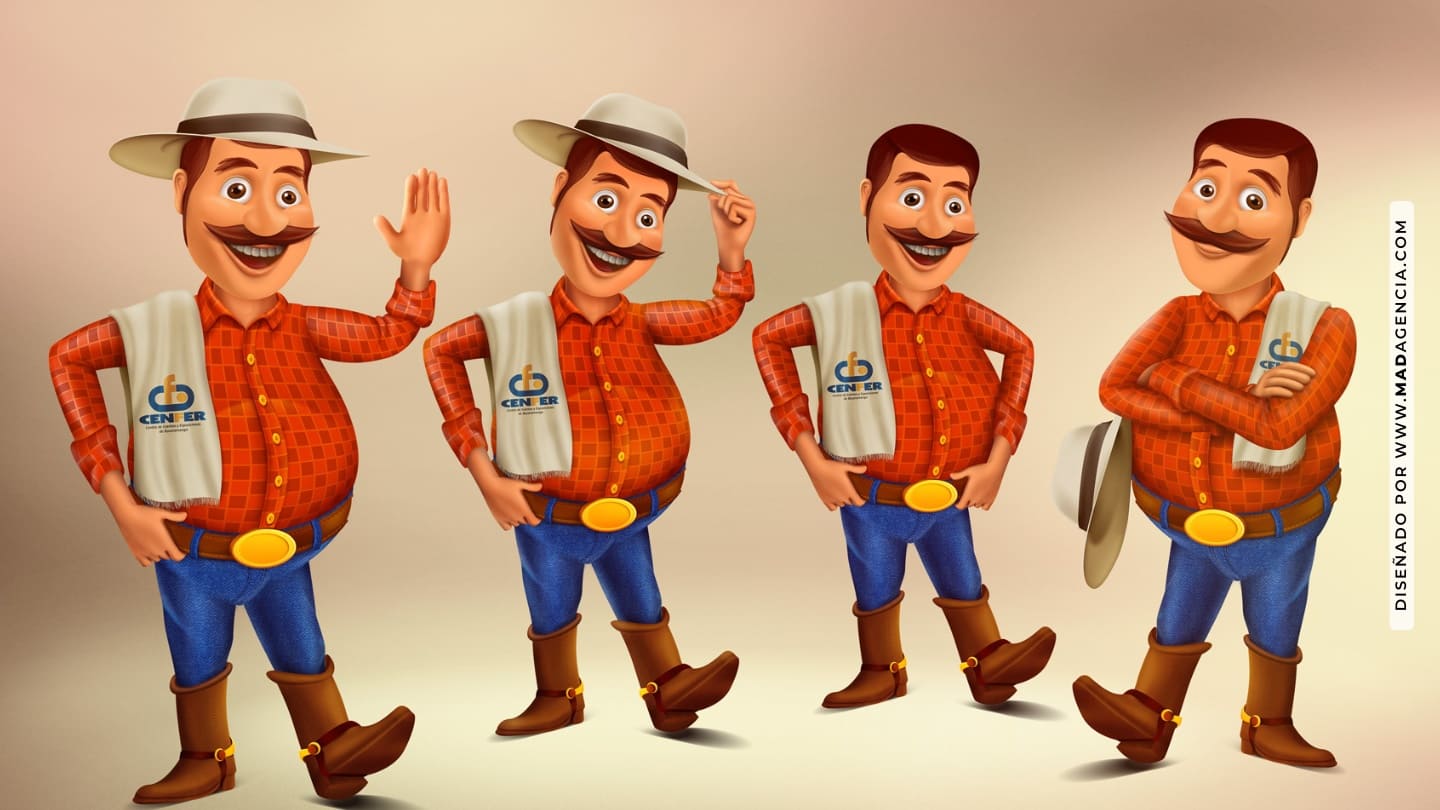 Diseño de Campañas publicitarias para la feria Ganadera de Cenfer por MAD Agencia